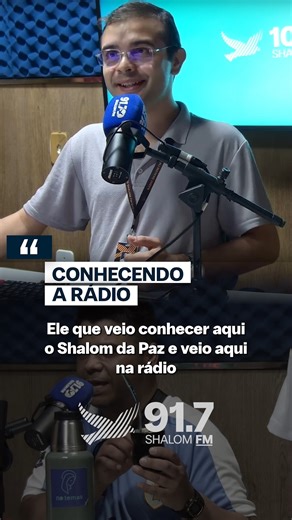 SHALOM FM on Instagram: "Sintonize a 91.7 Shalom FM"
