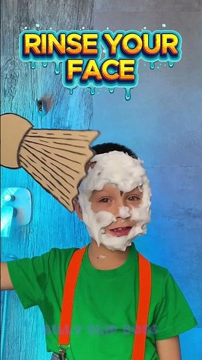 Wash Your Face! 🧼🧖‍♀️ Step by Step Guide for Kids! 😲