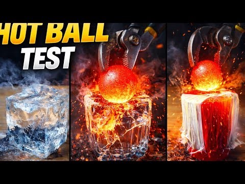 How Long Can a Lava Ball Melt Through Objects?