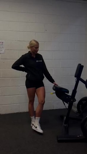 Seated row machine video demo!! • • #AGymForAll