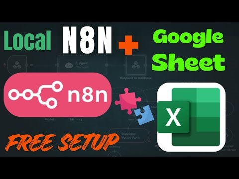 Connect Local n8n to Google Sheets in Minutes (Free Automation Setup!) || Dev Bnayak