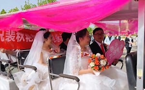 太甜蜜了吧！8对新人在太原理工大学校庆日举办集体婚礼！