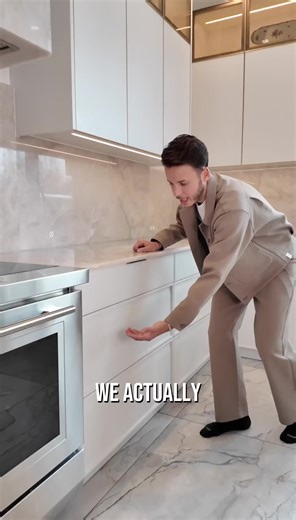 Integrated Finger Pulls for Sleek Cabinet Drawers