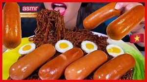 111K views · 2.1K reactions | EGGS, GREEN ONION, PICKLED RADISH Eating Sounds | Stella ASMR | Facebook