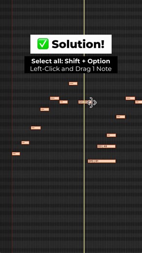 Logic Pro tip - All Notes to Same Length