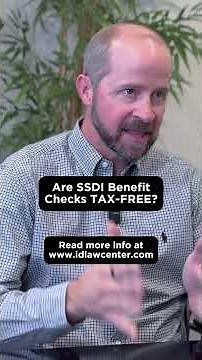 Are SSDI Benefit Checks TAX-FREE?