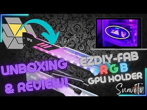 EZDIY-FAB RGB GPU Holder 5V 3-Pin Review