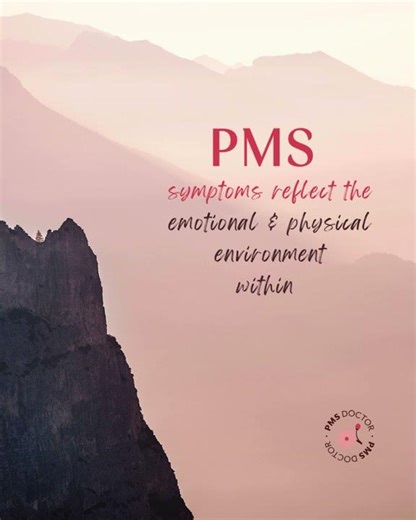 Did you know your PMS is there to actually guide you towards more balanced living?