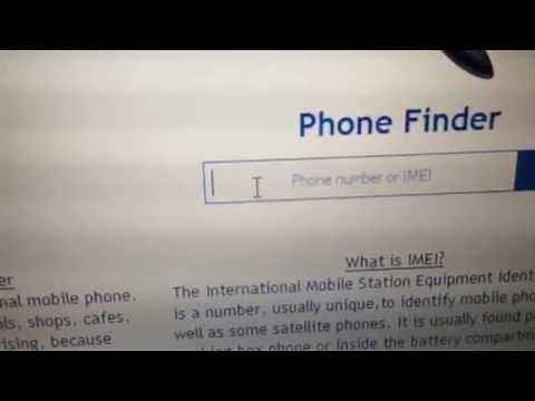 Find stolen phone by IMEI number