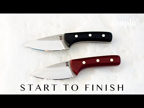 Making a small EDC knife - Simple Little Life