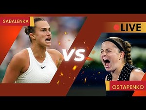 WTA LIVE ARYNA SABALENKA VS JELENA OSTAPENKO WTA STUTTGART OPEN 2025 TENNIS | Match Highlights