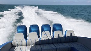 5.1K views · 296 reactions | Midnight Express 43' Open powered by Quad @mercurymarine 350's! | Midnight Express Powerboats | Facebook