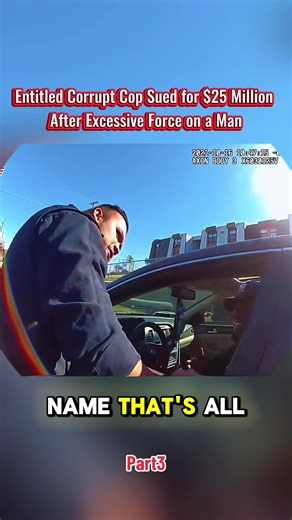 Entitled Corrupt Cop Sued for $25 Million After Excessive Force on a Man. #policeofficer #audit #lawsuit #badcops #truecrime