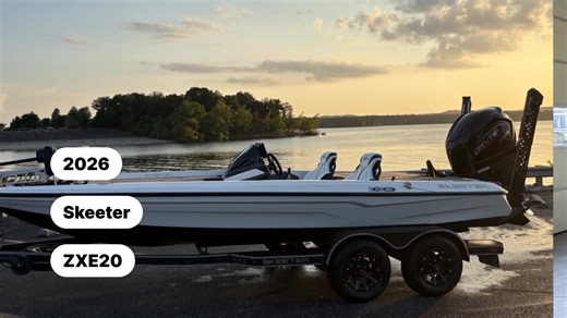 The 2026 Skeeter ZXE 20 is a tournament-ready bass boat built for anglers who demand speed, stability and smart storage on the water. This new 20.0 ft Skeeter pairs a sleek, performance-oriented fiberglass hull with room for serious casting and gear, and is rated for up to 250 horsepower to deliver blistering runs to the next hotspot. Located in Branson West, MO (Stock # SK080F526), this ZXE 20 blends SkeeterÂ’s heritage of championship-caliber design with modern featuresÂ—ample rod and tackle s