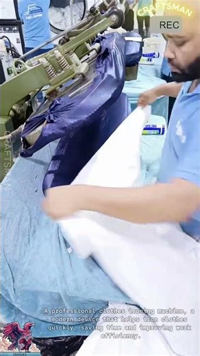 Fast Clothes Press Machine Perfect Finish #video #vairalvideo #technology