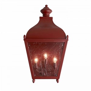 Red Reggio Porch Light