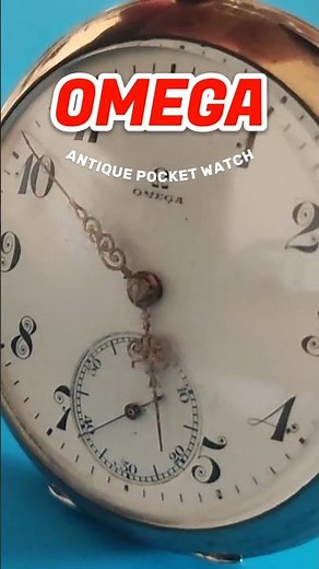 Antique Omega Pocket Watch – A Timeless Masterpiece #pocketwatch #watches #horology #omega