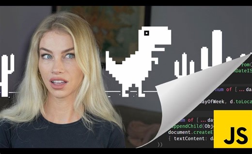 如何使用HTML、CSS和Javascript制作简单的霸王龙跑酷游戏