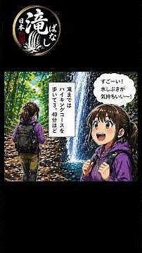 日本滝ばなし【安倍の大滝】 #waterfall #観光 #旅行 #滝