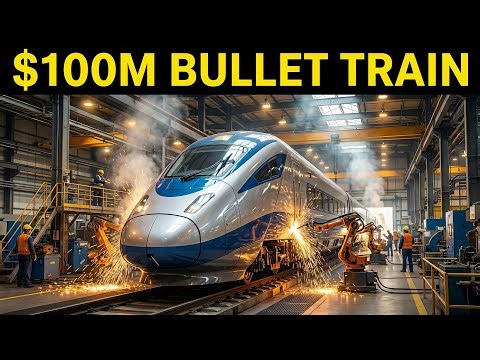 How America Builds $100M Bullet Trains | Inside High-Speed Factory