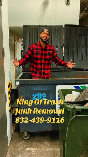 Capital Lofts Downtown Houston called King of Trash to solve an issue with their trash compactor. The trash compactor was no longer working and a lot of trash was piling up, so we came to the rescue. King Of Trash 👑👑 832-439-9116 Junk Removal #garagecleanouts #trashremoval #kingofttash #junkremovalservice #estatecleanout #houston | Barry D. Thompson