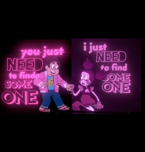 found - steven & spinel dueto | #song #lyrics #rosequartz #stevenuniverse #suf #edit #su