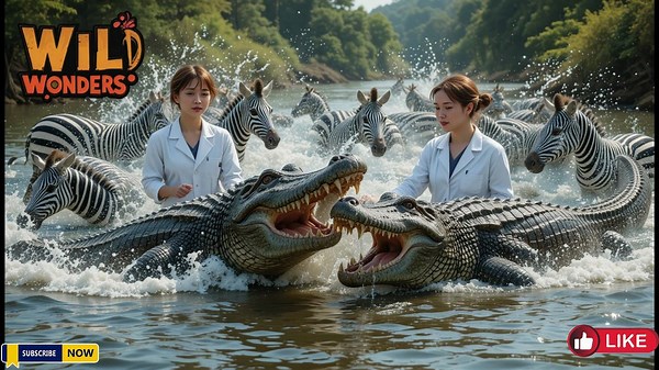 Deadliest Crocodile Attacks and Zebra Battles Caught on Camera | Wild Explorer in Africa's Rivers