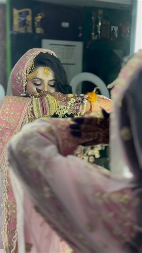 MantashaAhmad Ashi on Instagram: "My beautiful reception bride❤️#pakistanibride #kanpurmakeupartist #trendingreels #instagood #viral #reels #foru #fyp"