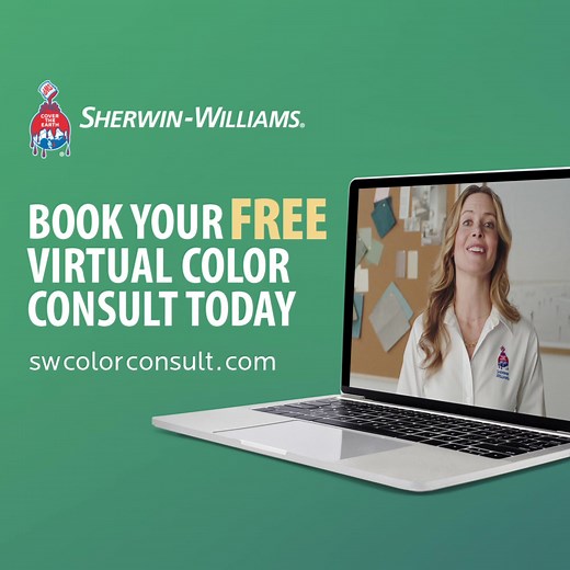 Our color experts can help you transform your space and find your perfect color. Book your FREE Virtual Color Consultation today! | Sherwin-Williams
