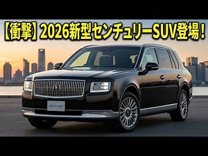 [Shocking] The 2026 Toyota Century SUV is Finally Here! The Full Reveal of the Ultimate Luxury SUV!