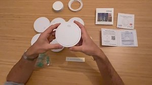 Rauchmelder 10 Jahre Batterie mit Magnethalterung, Europäischen Norm EN14604 Geprüft Funk Feuermelder | Ohne Bohren, 85dB Rauchwarnmelder, 6er Set