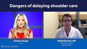 120K views · 74 reactions | What happens when shoulder problems go untreated? In some situations, delaying treatment of the shoulder can increase the chances that a problem will be more difficult to treat later on. Orthopedic surgeon Rafael Buerba, MD, explains more on the importance of early treatment, types of shoulder injuries and when patients should consider surgery. | Banner Health | Facebook