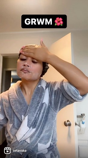 Late post but here’s a GRWM 🌺 sai ke mou teka lol | Seta Vaka