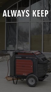 Stay safe while using portable generators. Improper use could cause CO poisoning. | Electrical Safety Foundation International