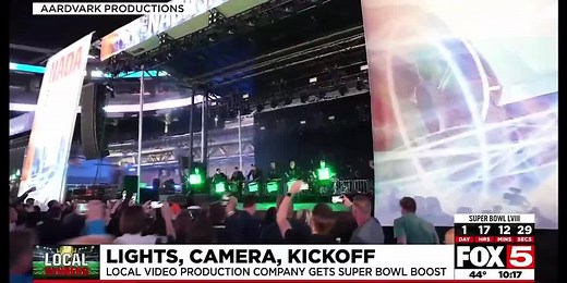 Lights, Camera, Kickoff: Local video production company gets Super Bowl boost