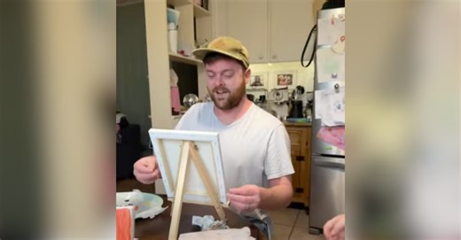 Couple’s Paint Night Takes Hilarious Turn When Husband Reveals His “Masterpiece”
