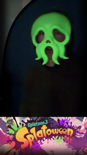 3D Printed "Swim Reaper" Mask from Splatoon 3! #shorts #splatoon3 #3dprints