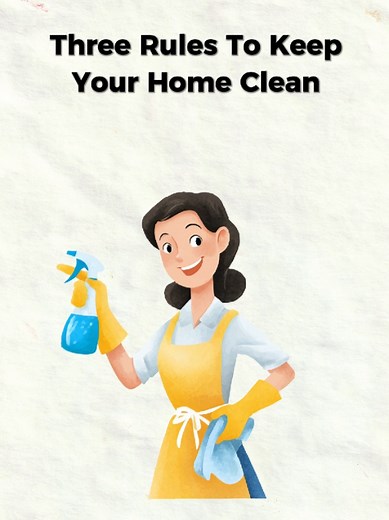 3 Essential Rules for a Clean and Organized Home