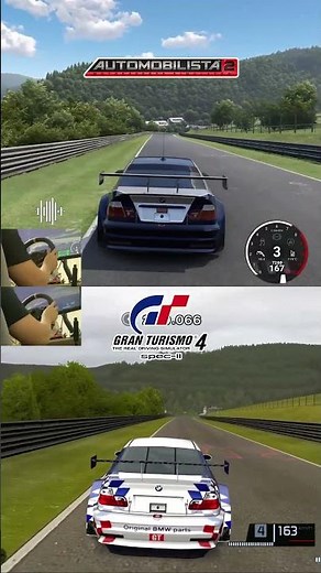 BMW M3 GTR in Gran Turismo 4 Spec II and Automobilista 2 at the Nurburgring Nordschleife! pt 3.2