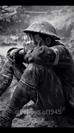 WW1 Soldier Breaks Down in the Trench – A Silent War Moment