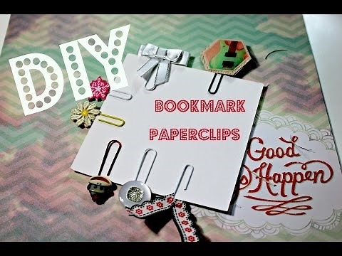 DIY ✄ Easy Bookmark Paperclips: 6 Ways!