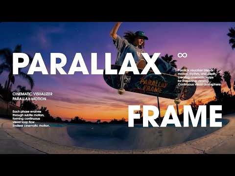 80s Retro Cosmic Skate Pool Visualizer