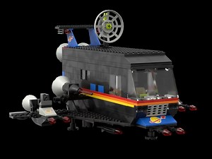 LEGO MOC-211336 The Sable Kestrel - Flying Space Van (Space > Classic Space 2025)