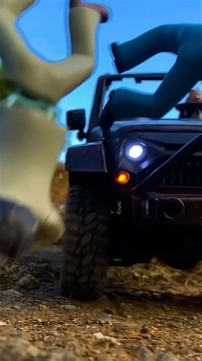 jeep & skeleton driver #rccar #rccars #Jeep #skeleton