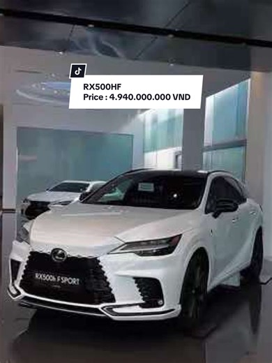 Experience the F Sport Performance of Lexus RX 500h