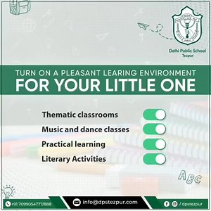 DPS, Tezpur provide various facilities to help your little ones to achieve all round development for their brighter tomorrow. Enroll your child today! #DPSTezpur @dpstezpur | Tezpur Buzz