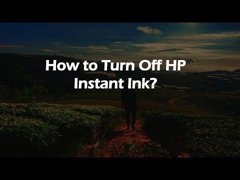 How to Turn Off HP Instant Ink?