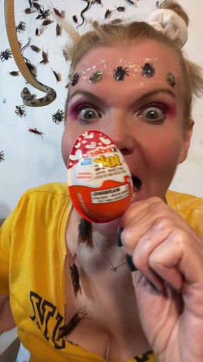 Valentine's Day Kinder Joy Surprise Egg Unboxing with Candy Prank