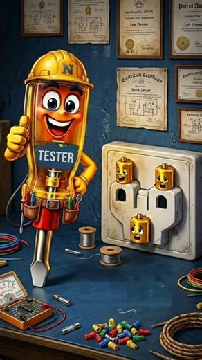 🔥Neon Tester – Current ka Asli Detector! 😎⚡ #shorts #shortsfeed #youtubeshorts