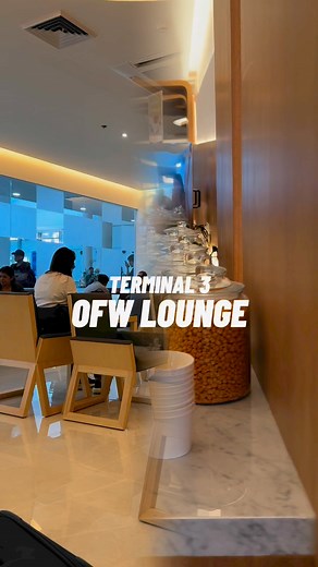 4.6K views · 17 reactions | Newly opened OFW Lounge in NAIA Terminal 3! Book your tickets now with Rio Travels and experience the luxurious & FREE Lounge especially designed for OFWs! #seatsale #naia #ninoyaquinointernationalairport #terminal3 #ofwlounge #ofwloungeterminal3 #trending #fyp #viral #nodance #bago #philippines #pinas | Rio Travels | Facebook